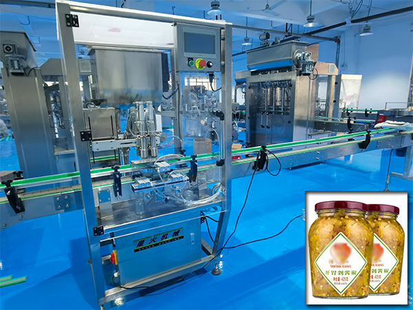 成套剁椒醬灌裝機(jī)械