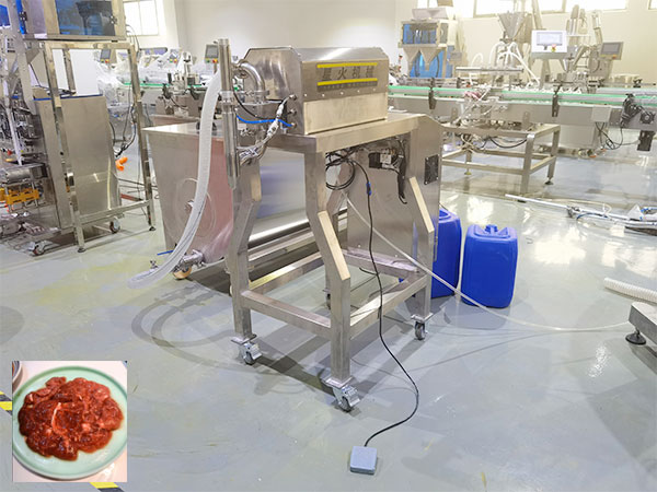 全自動牛肉片灌裝機(jī)